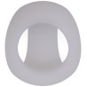 RockSolid by Doc Johnson Ballstretcher en silicone The Stretcher Blanc